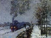 Claude Monet, Train in the Snow
